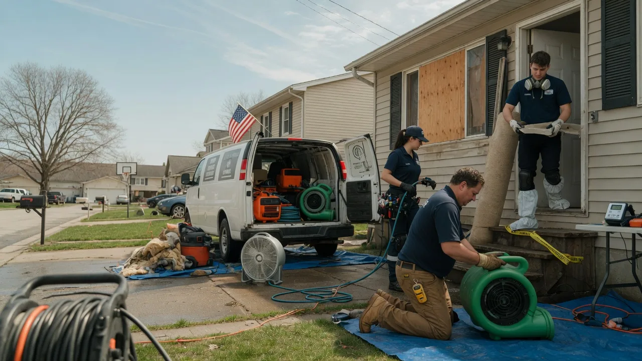 Water Damage Restoration in White Deer, TX near me